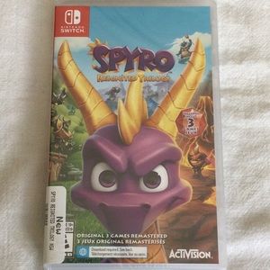 Sealed Nintendo Switch Spyro